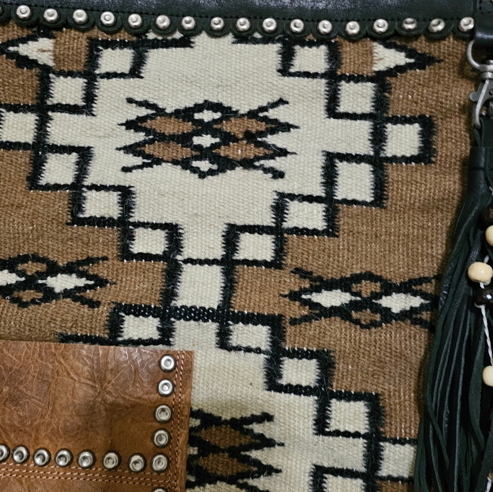 Double D Ranch Handbag Navajo Style Design - Picture 2 of 5